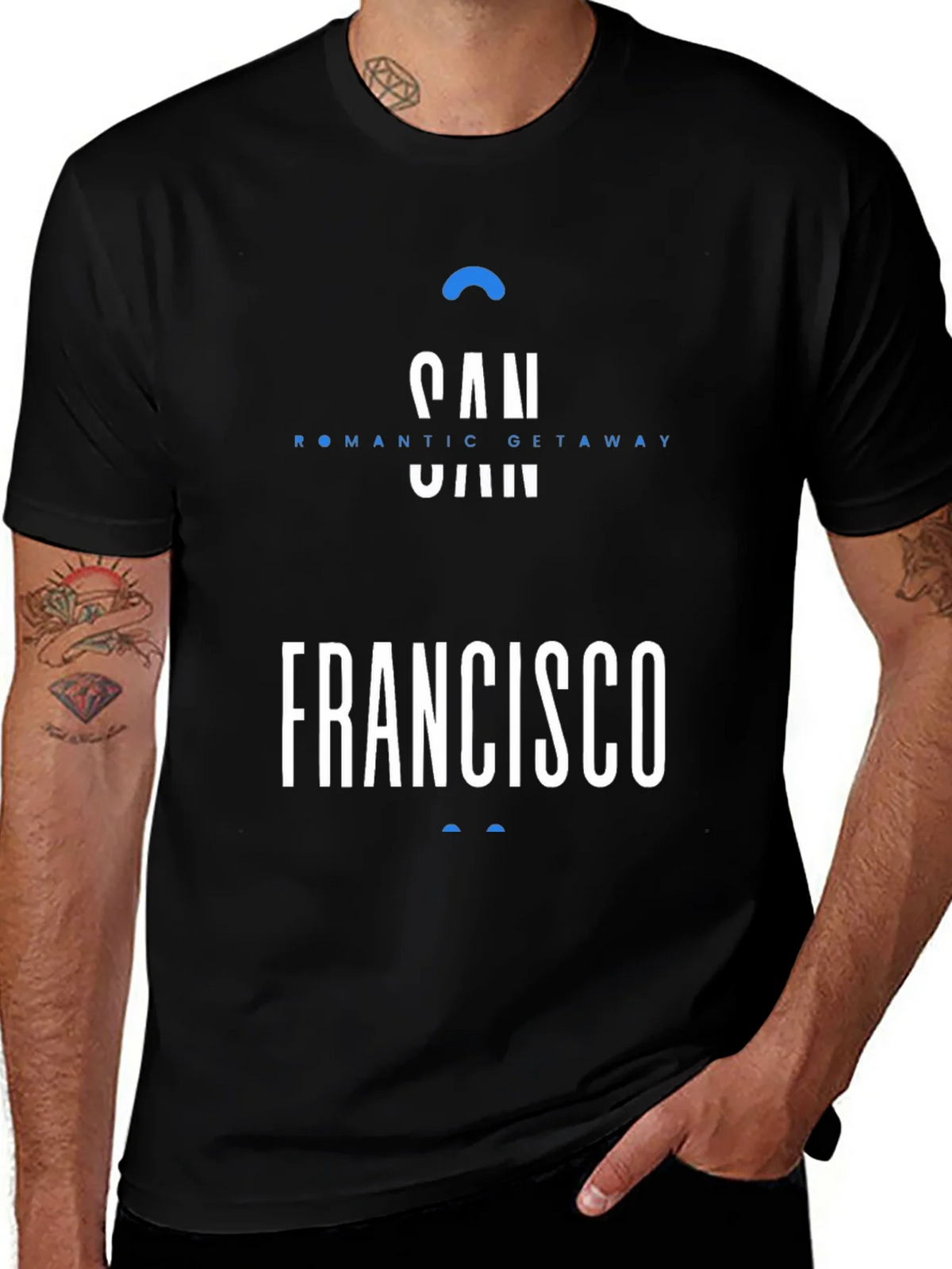 San Francisco Romantic Getaway Graphic Tee product image 1