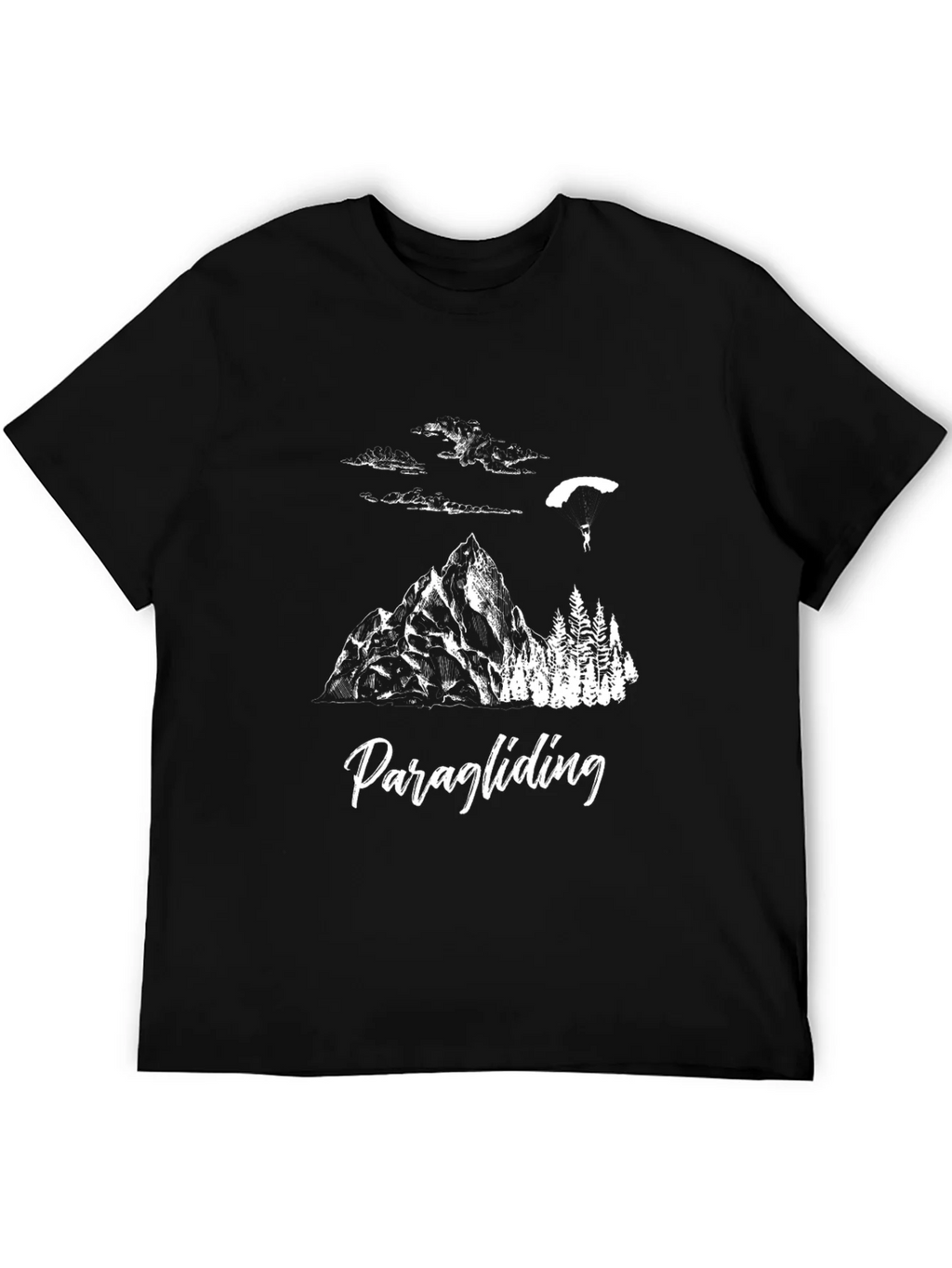 Paragliding Graphic T-Shirt - Mountain Adventure Tee product image 3