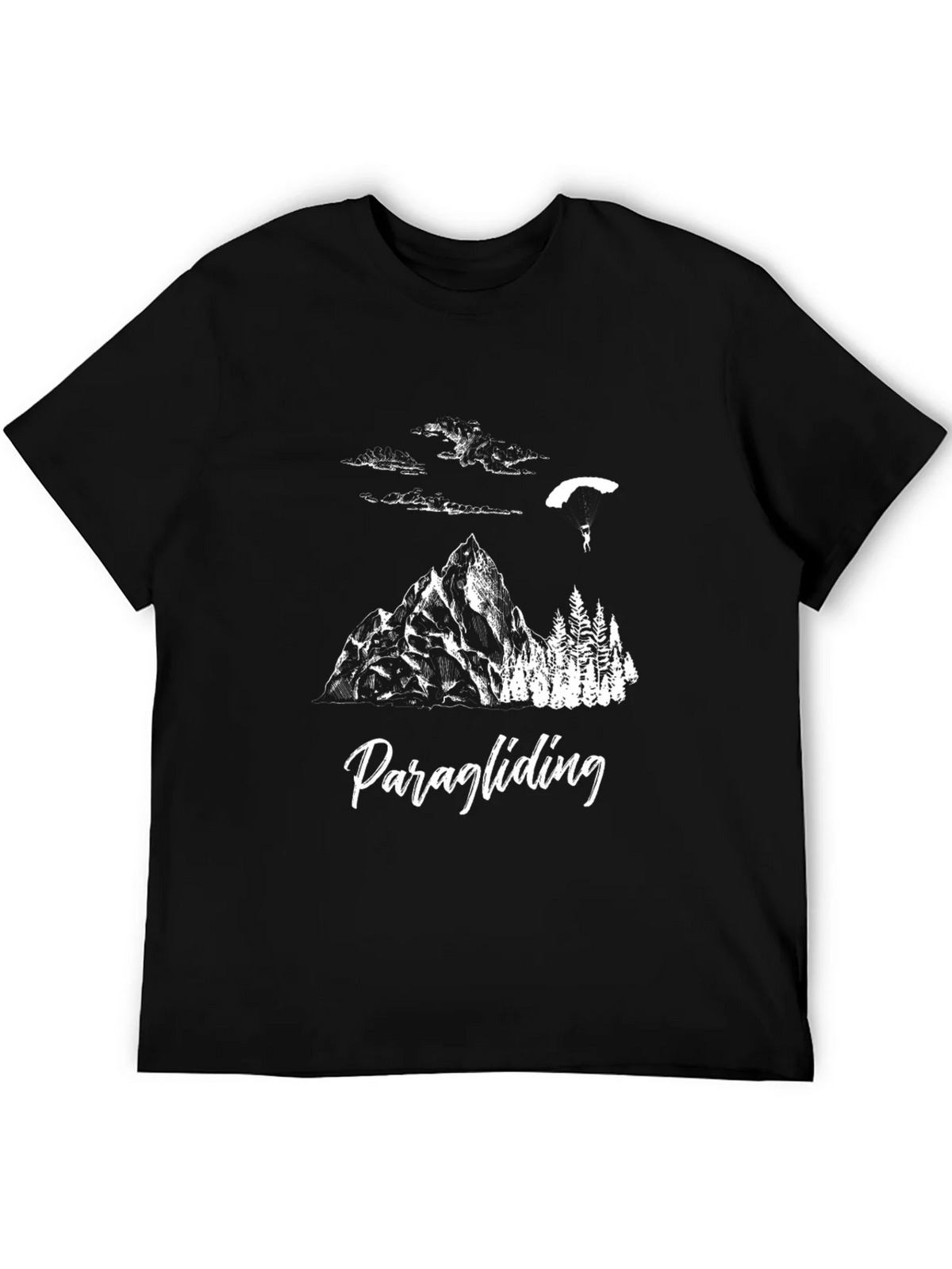 Paragliding Graphic T-Shirt - Mountain Adventure Tee product image 3