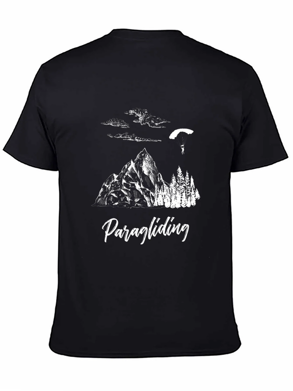 Paragliding Graphic T-Shirt - Mountain Adventure Tee product image 2