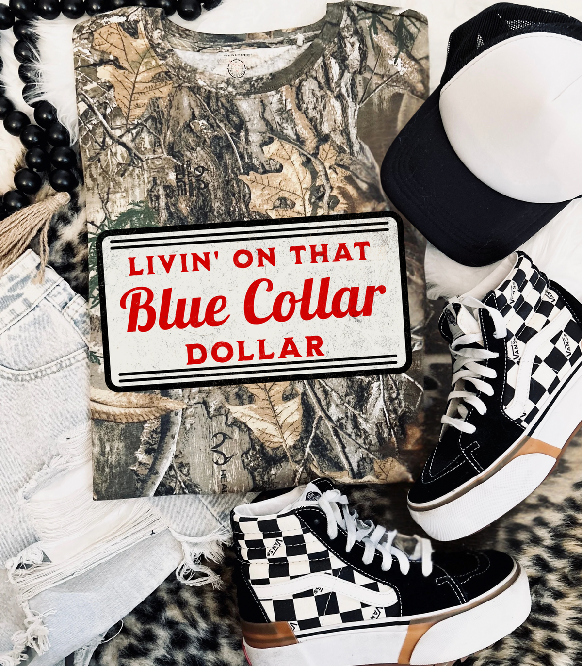 Blue Collar Dollar real Tree Camo Tee product image 1