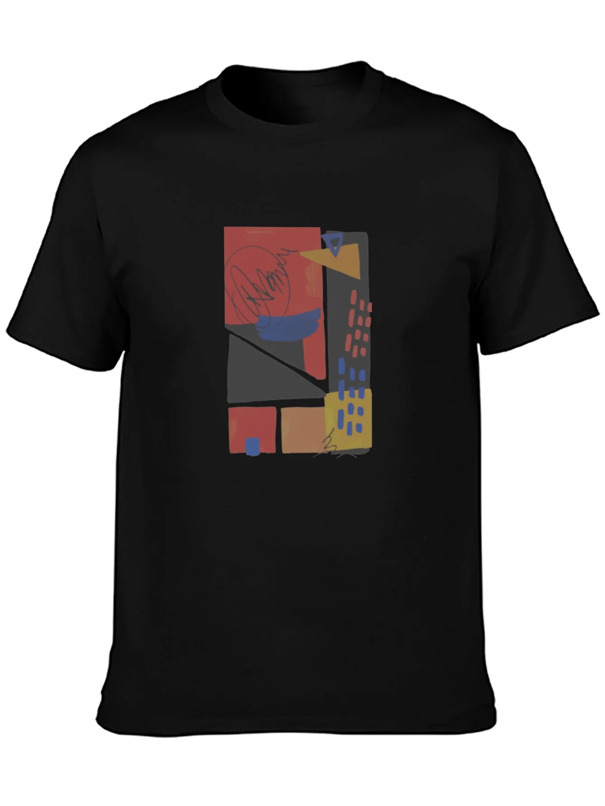 Abstract Art Graphic Tee - Modern Artistic T-Shirt product image 2