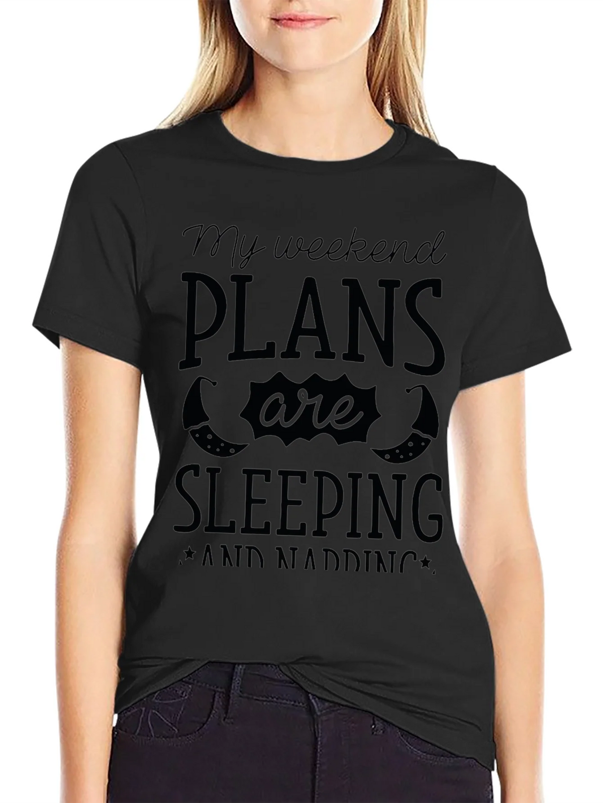 Weekend Plans Sleeping & Napping Graphic Tee product image 1