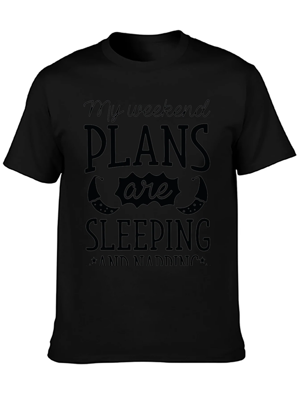 Weekend Plans Sleeping & Napping Graphic Tee product image 2