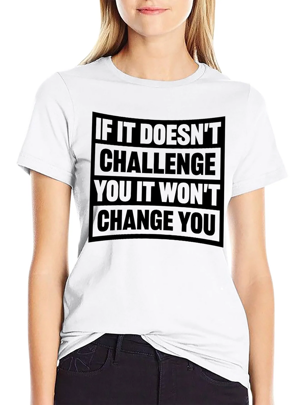 Motivational Challenge Change T-Shirt product image 4
