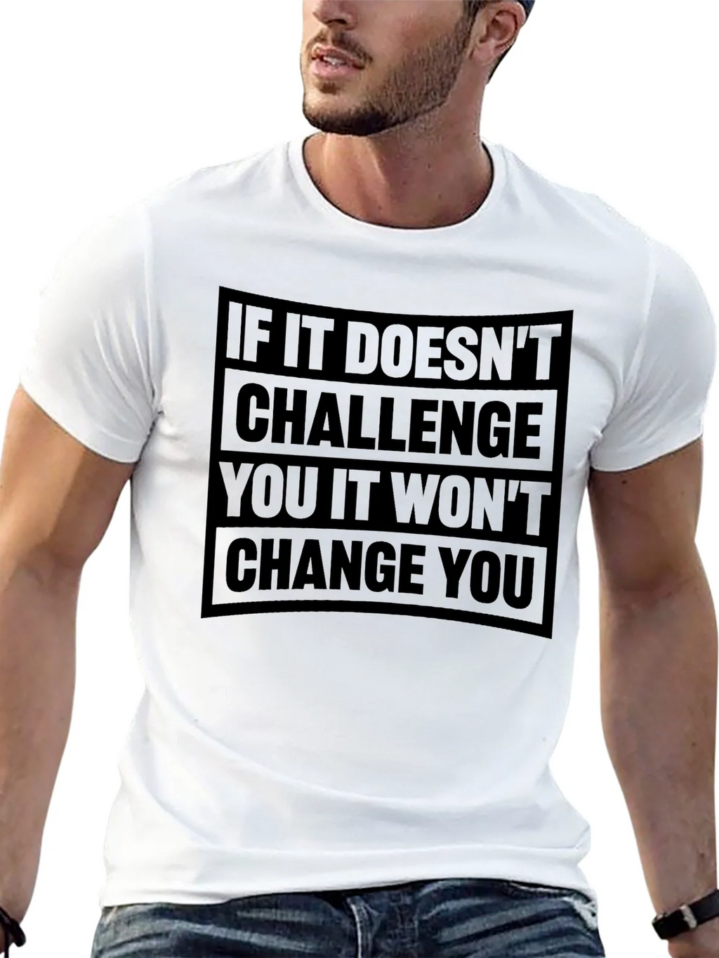 Motivational Challenge Change T-Shirt product image 6