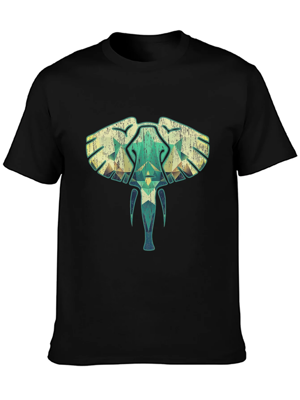 Geometric Elephant Graphic Tee - Unique Style product image 3