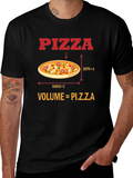 Pizza Volume Funny Math T-Shirt product image 1