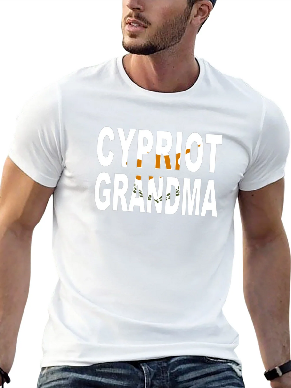 Cypriot Grandma Black T-Shirt product image 6