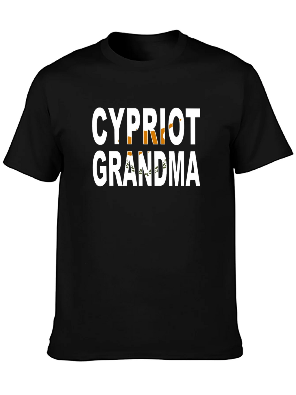 Cypriot Grandma Black T-Shirt product image 1