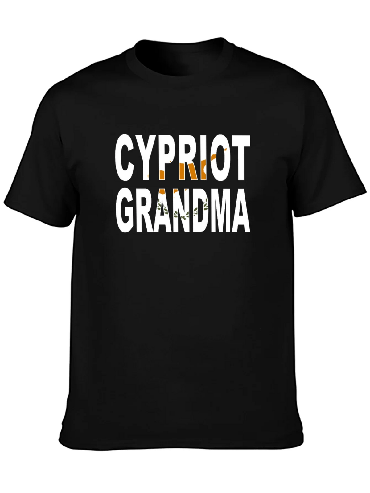 Cypriot Grandma Black T-Shirt product image 1