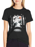 Nature Scene Graphic Print Tee product image 1