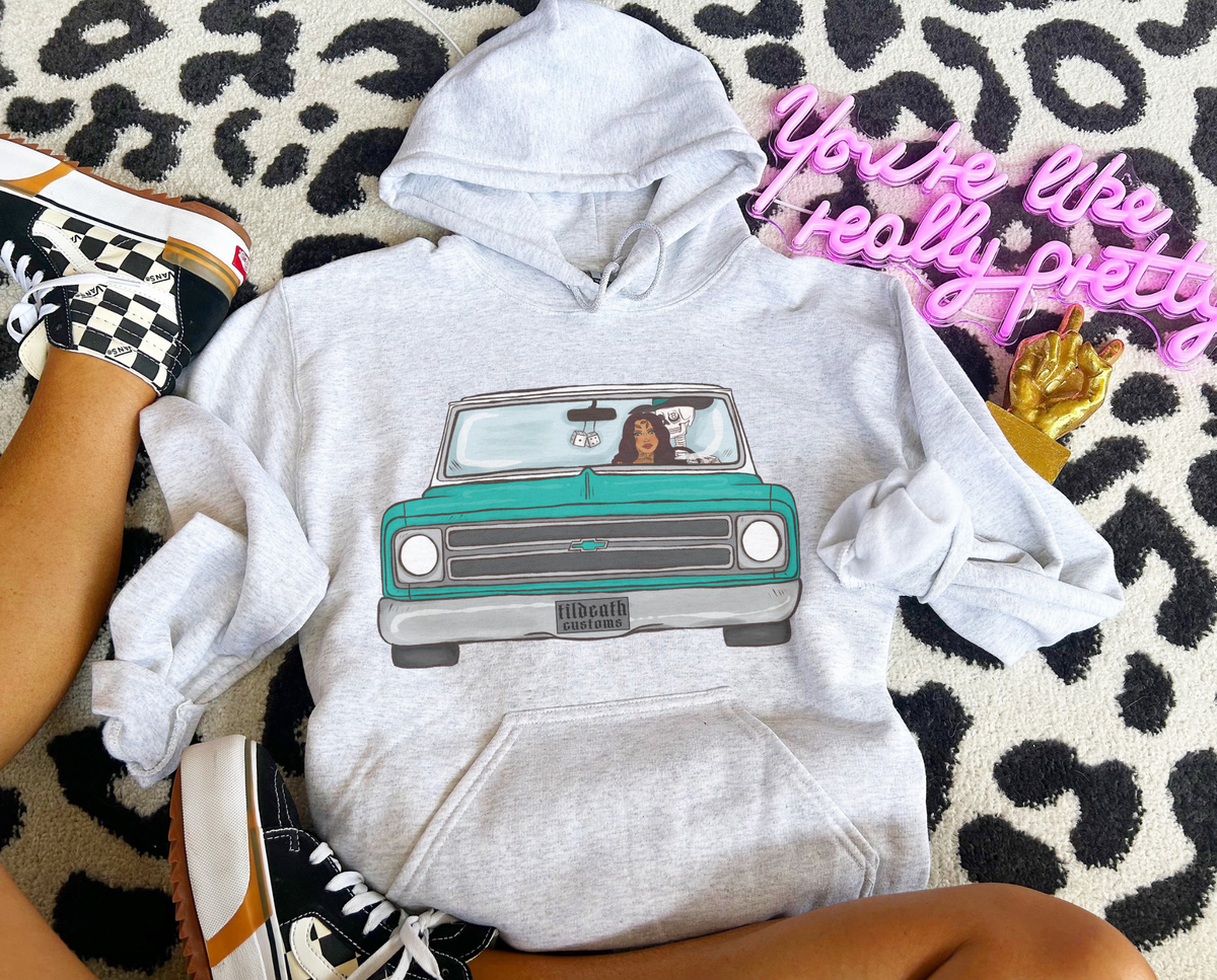 Til death customs hoodie product image 1