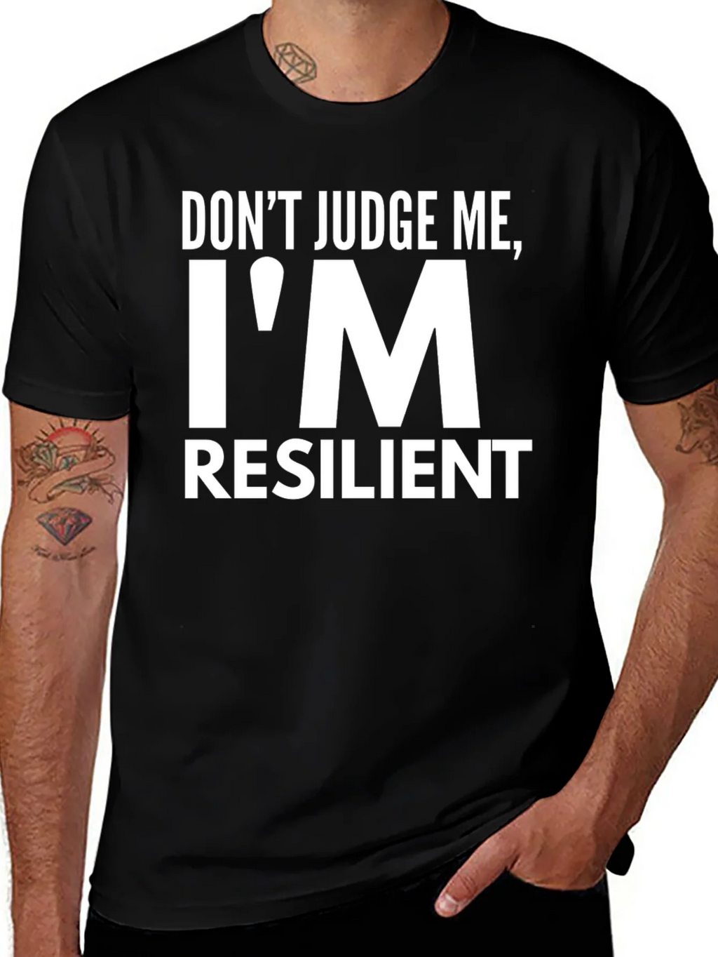 Resilient Statement Graphic Tee product image 1