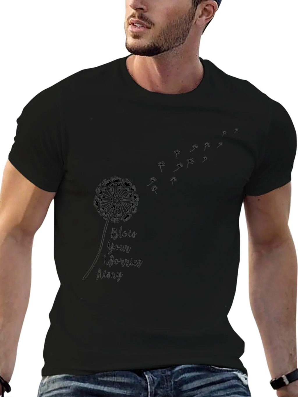 Dandelion Worry-Free Graphic Tee product image 5