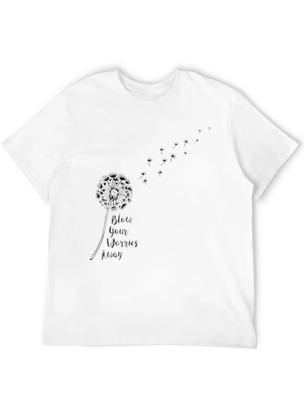 Dandelion Worry-Free Graphic Tee product image 9