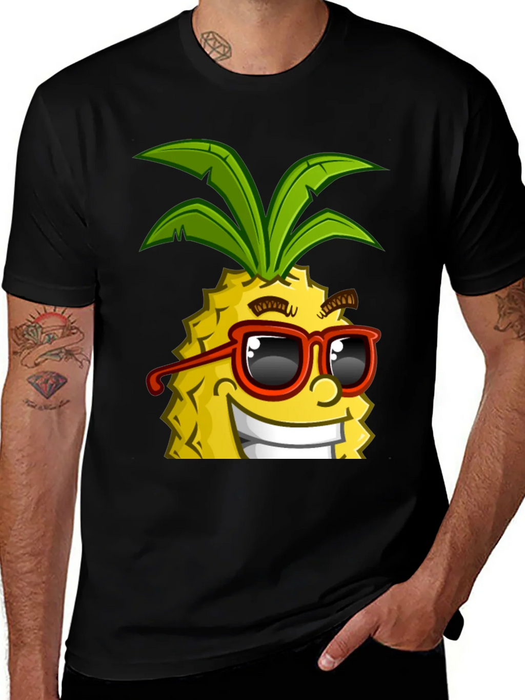 Cool Pineapple Graphic Tee product image 1