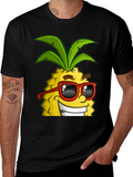 Cool Pineapple Graphic Tee product image 1