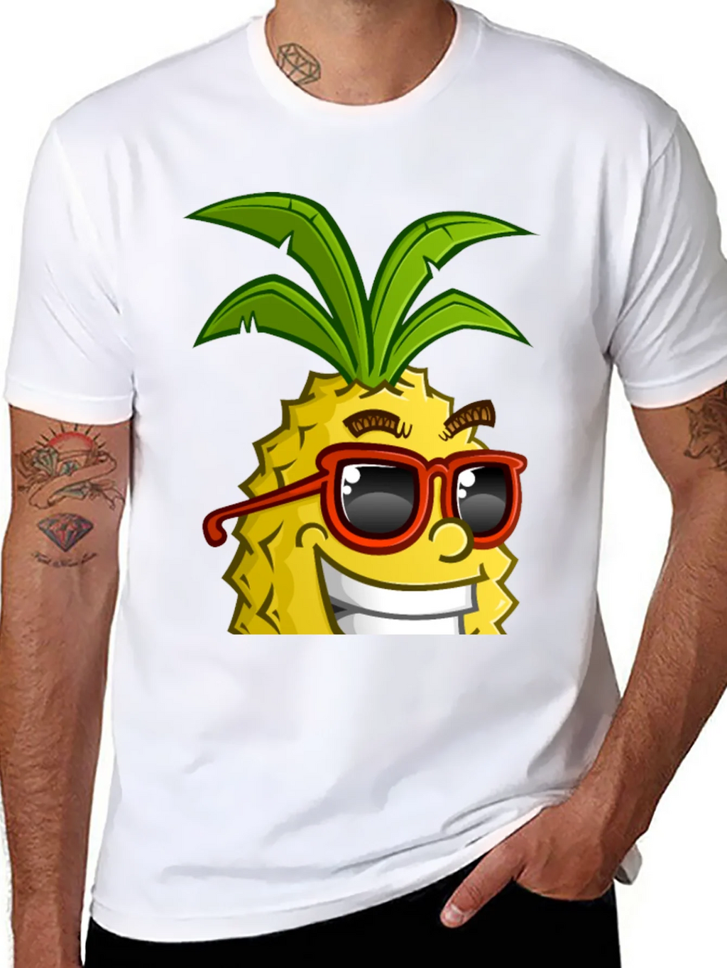 Cool Pineapple Graphic Tee product image 7