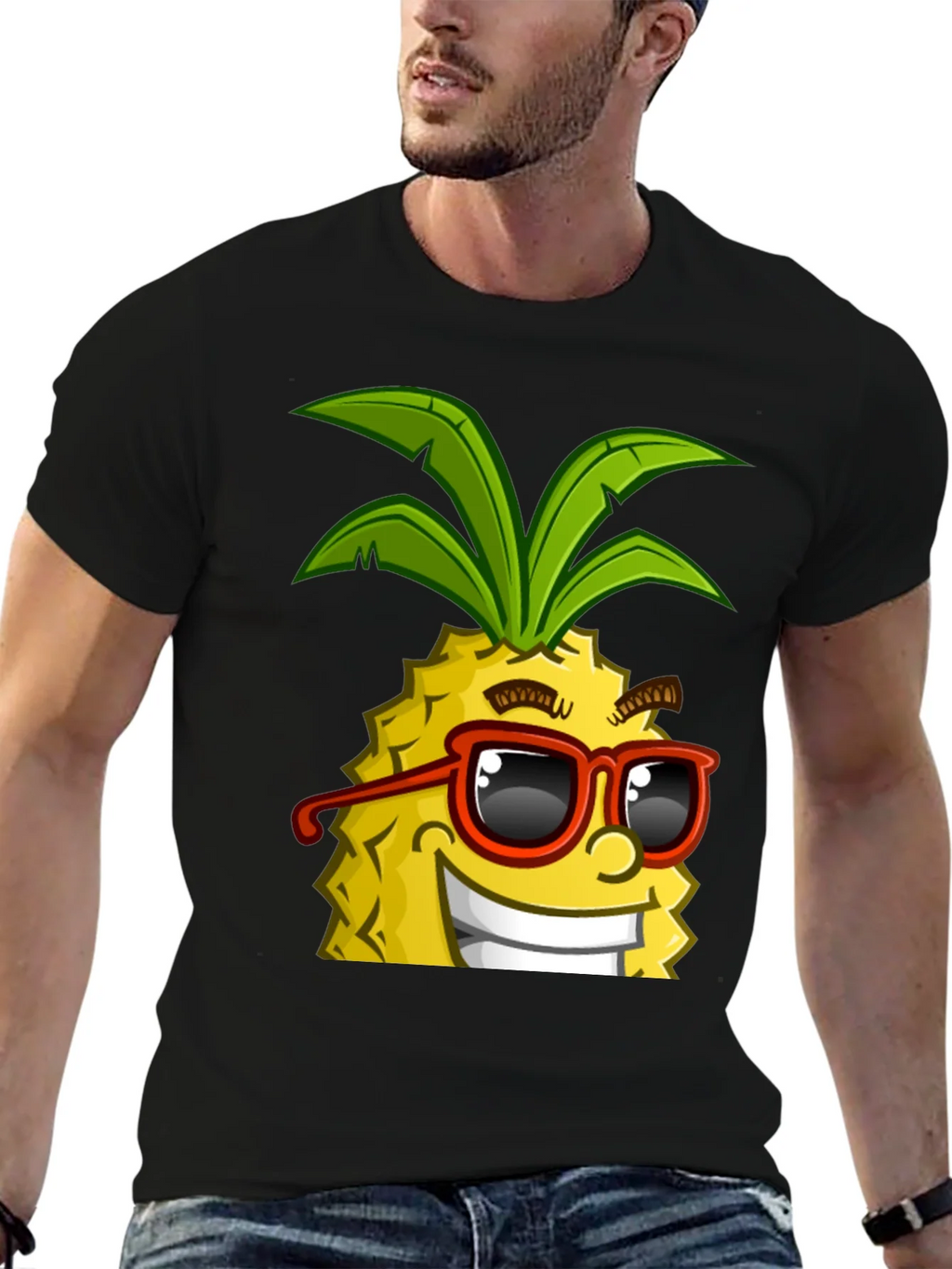 Cool Pineapple Graphic Tee product image 6