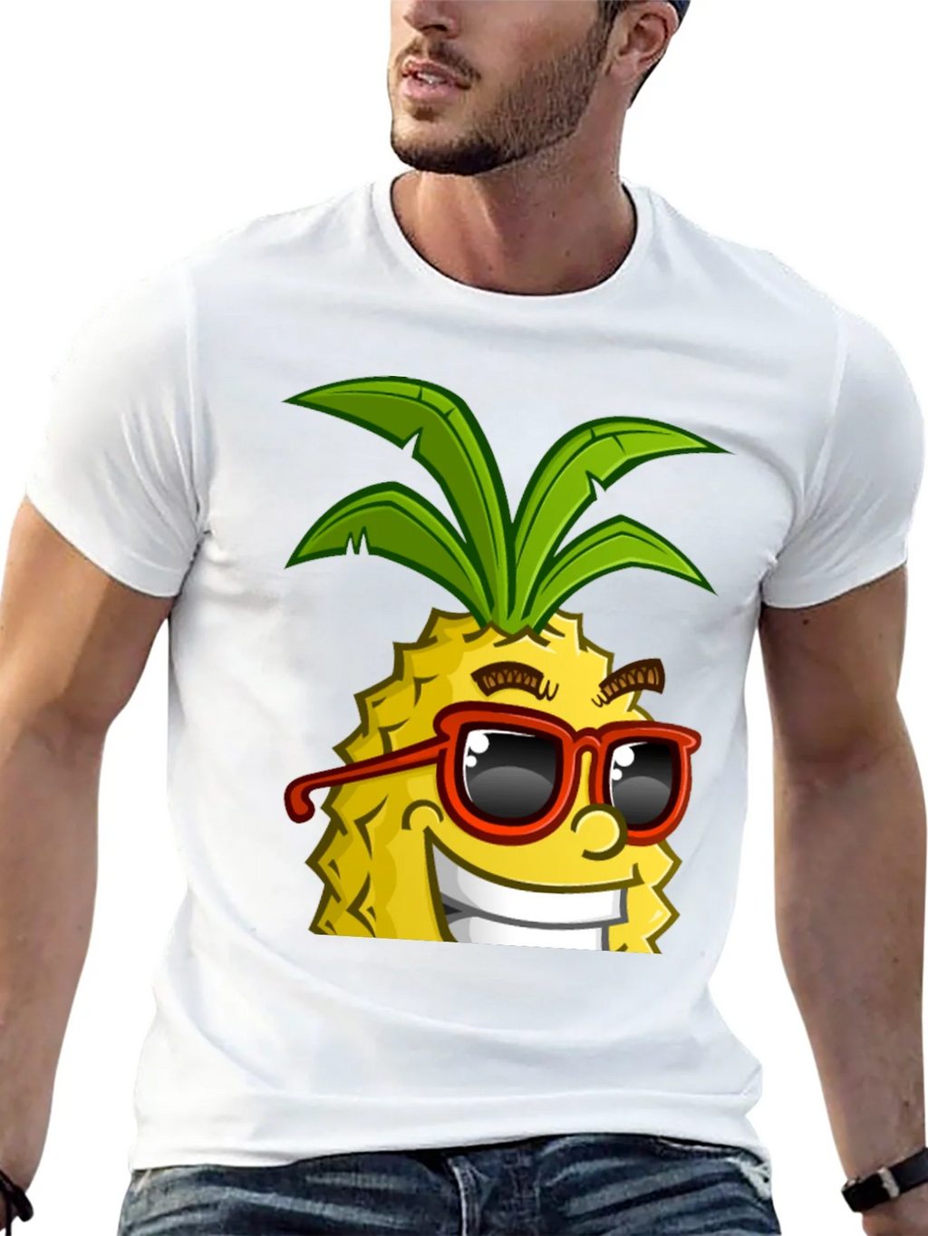Cool Pineapple Graphic Tee product image 11