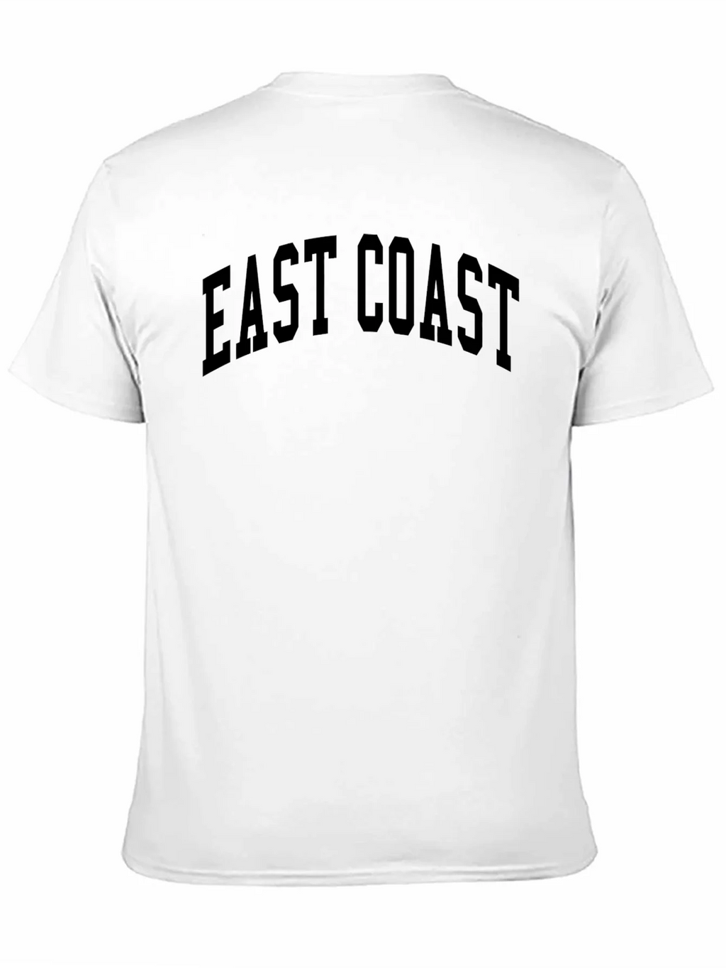 East Coast Graphic Tee - Black Cotton T-Shirt product image 2