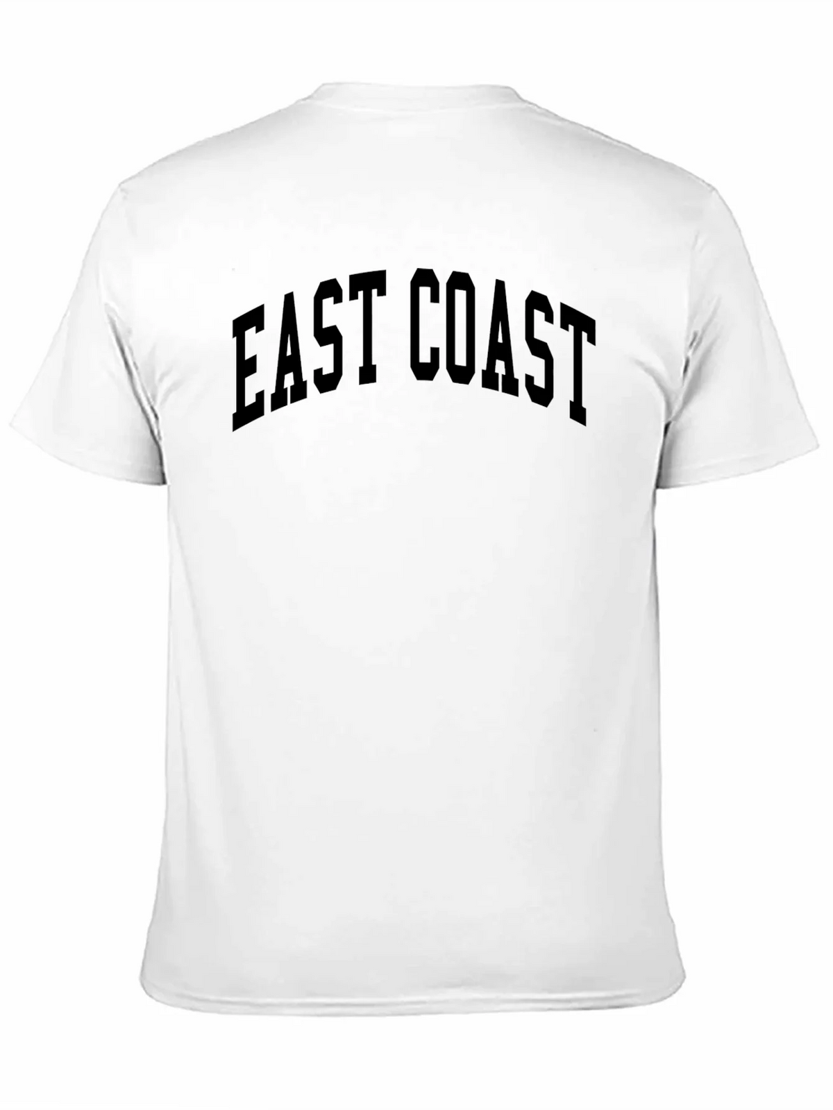 East Coast Graphic Tee - Black Cotton T-Shirt product image 2