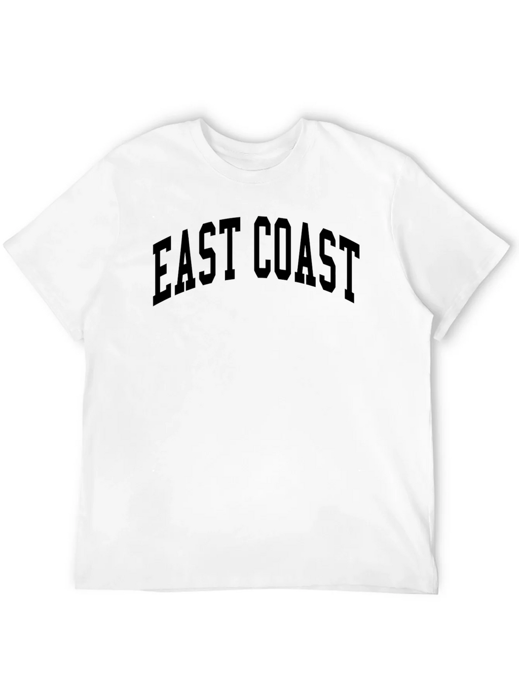 East Coast Graphic Tee - Black Cotton T-Shirt product image 3