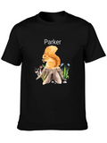 Parker Squirrel on Stump Graphic Tee product image 1