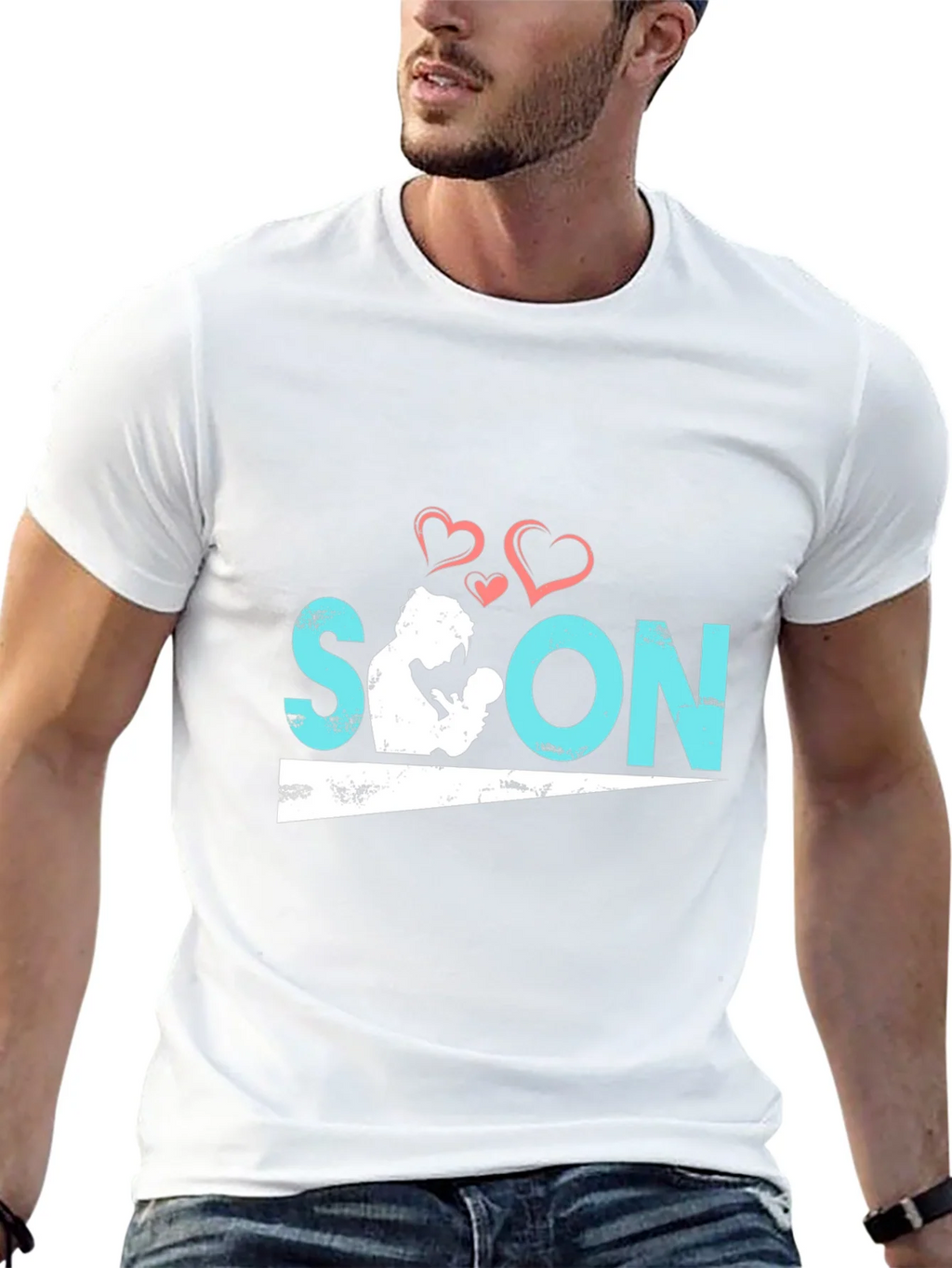 Soon to Be a Mom T-Shirt Cute Pregnancy Tee product image 11