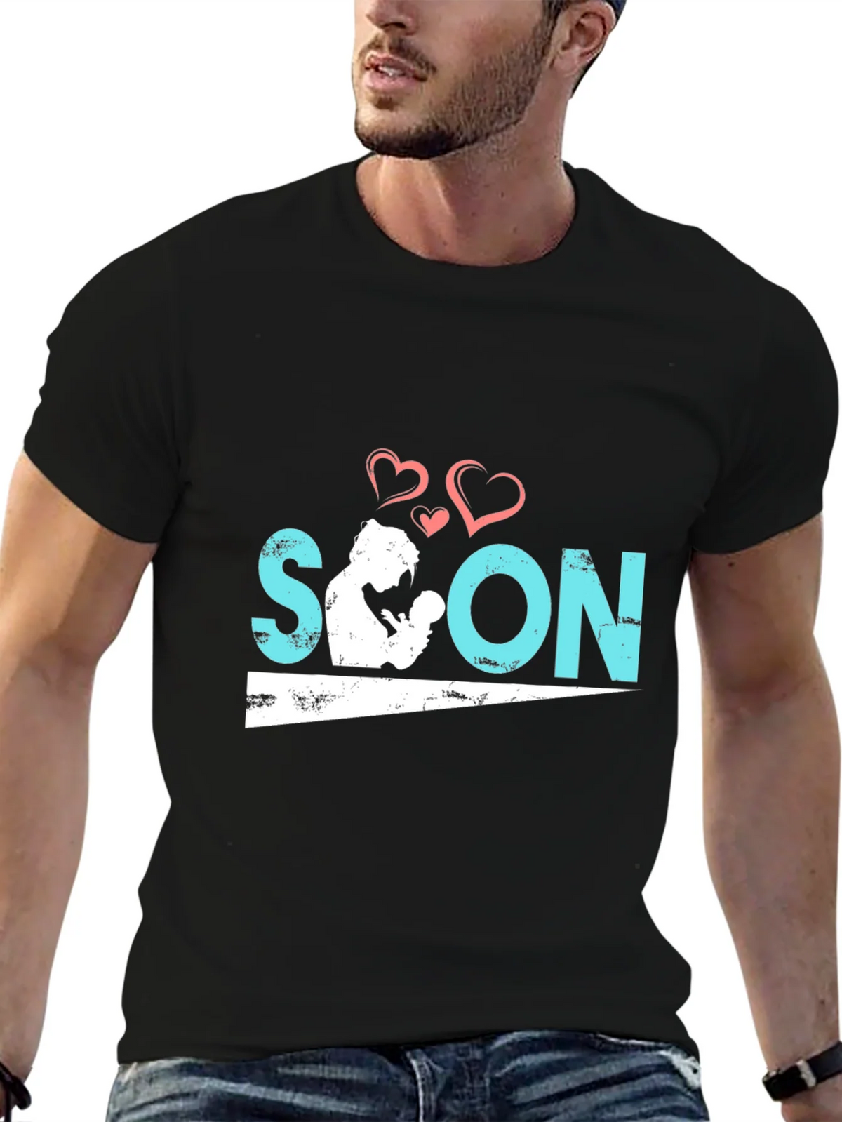 Soon to Be a Mom T-Shirt Cute Pregnancy Tee product image 5