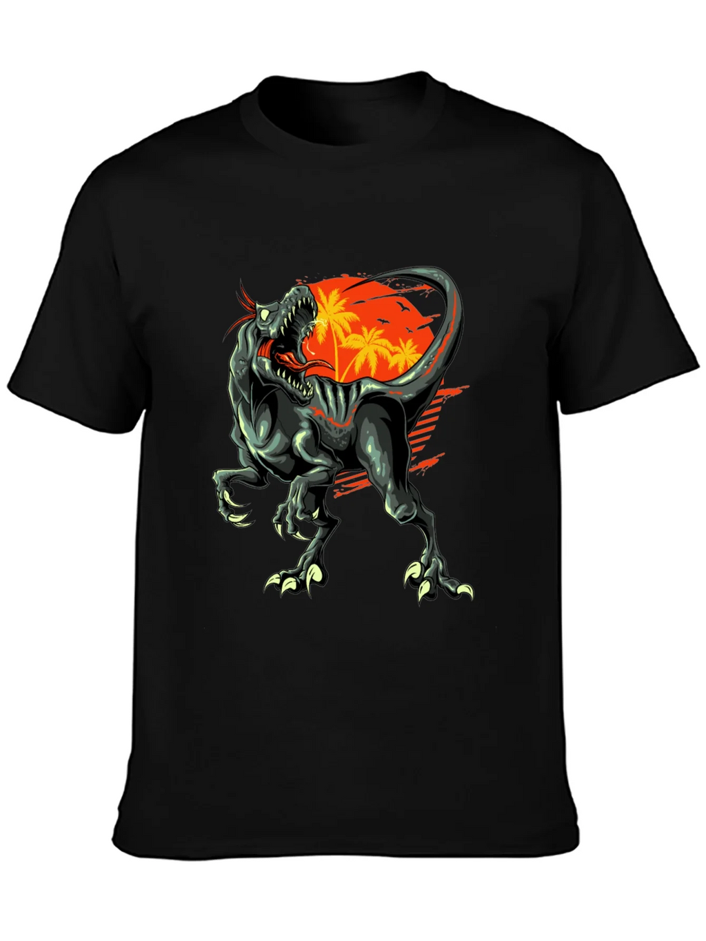 Dino Sunset Graphic Tee product image 1