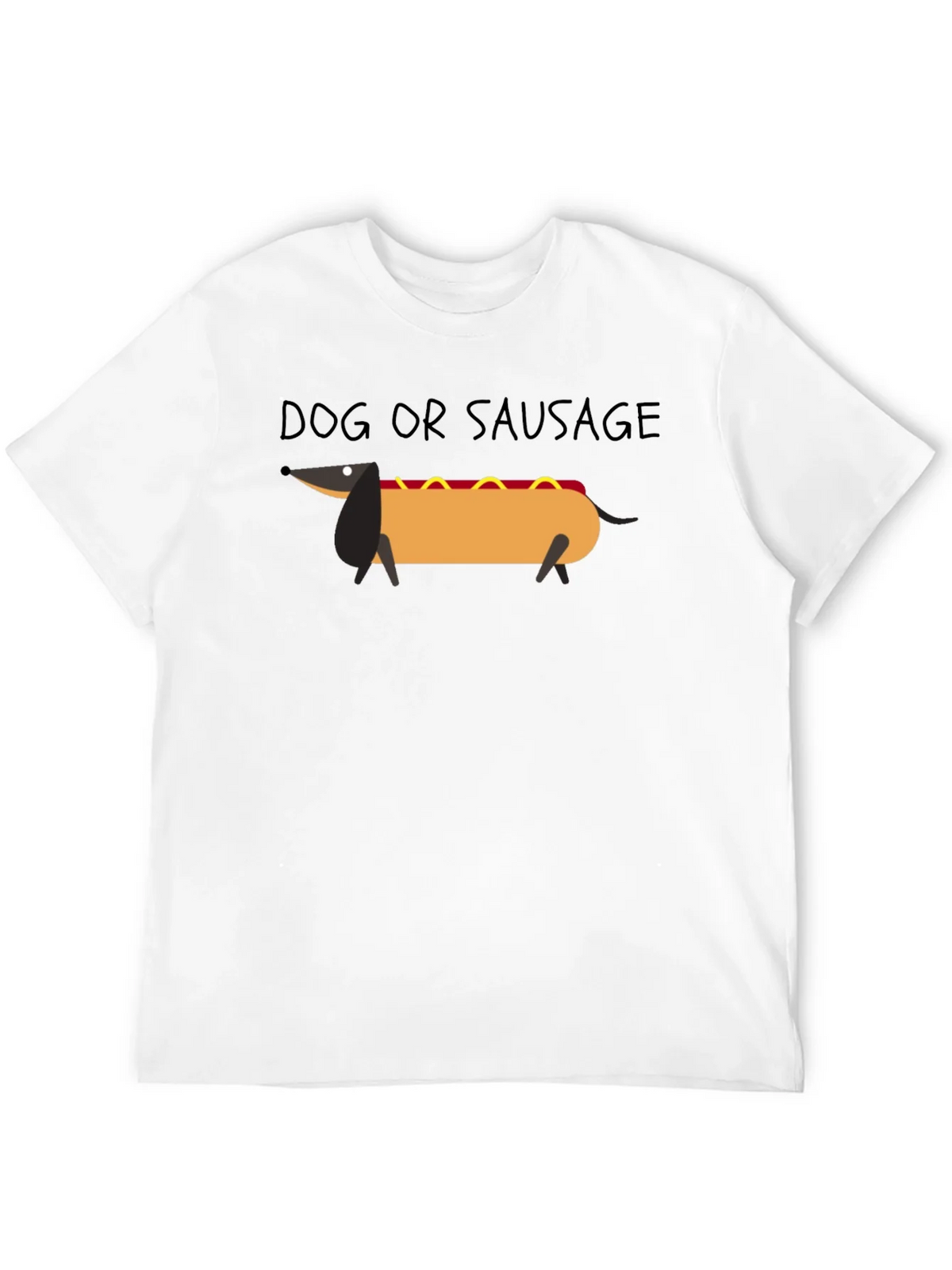 Dog or Sausage Funny Graphic T-Shirt product image 7