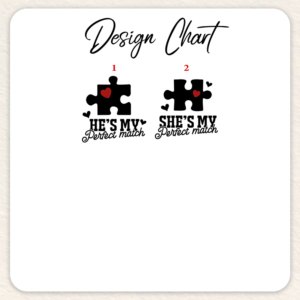 Match Shirt, Perfect T-Shirt, Couple Valentine's Day 2023 product image 2