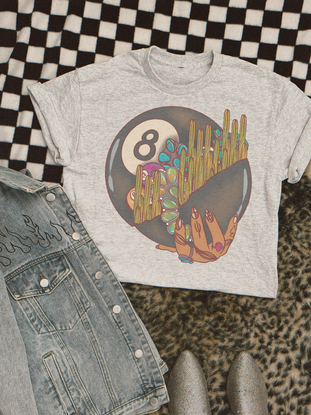 Crackin 8 ball Tee product image 2