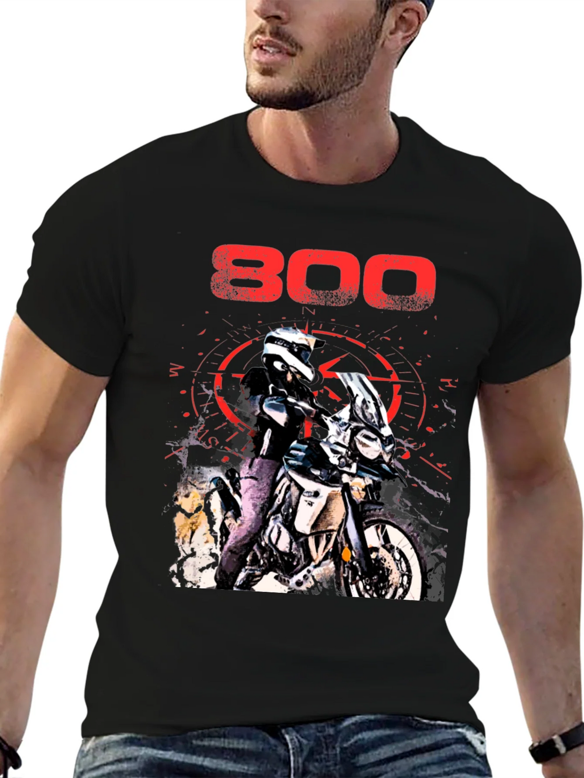 800 Motorcycle Graphic T-Shirt - Adventure Ready product image 6