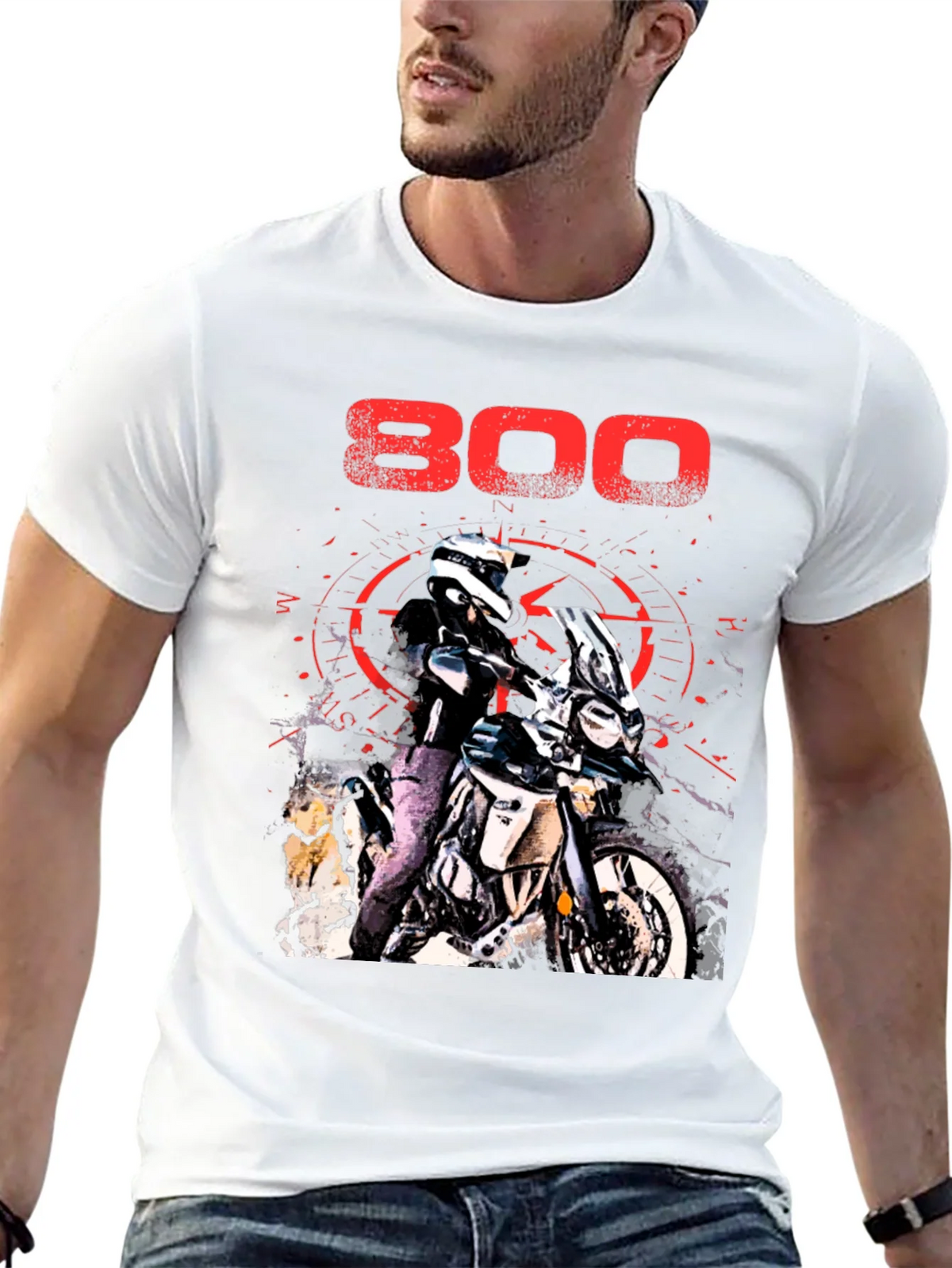 800 Motorcycle Graphic T-Shirt - Adventure Ready product image 12