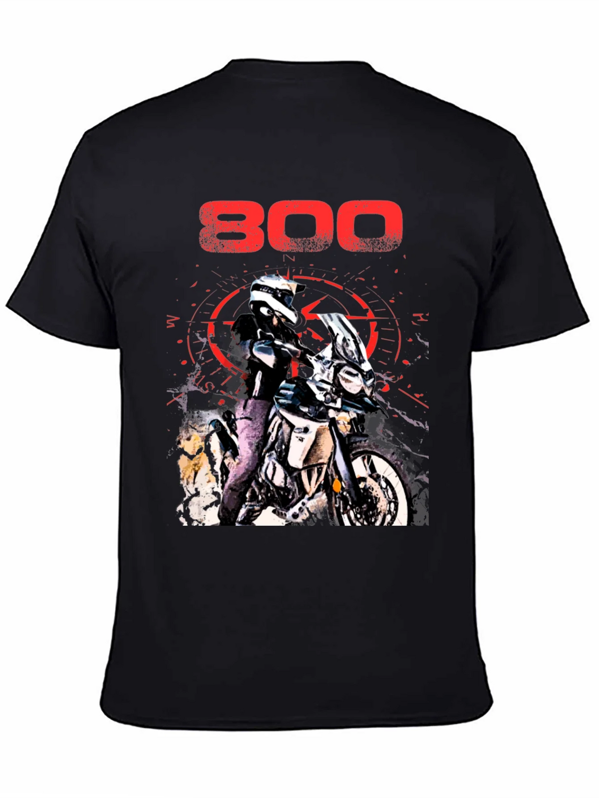 800 Motorcycle Graphic T-Shirt - Adventure Ready product image 4