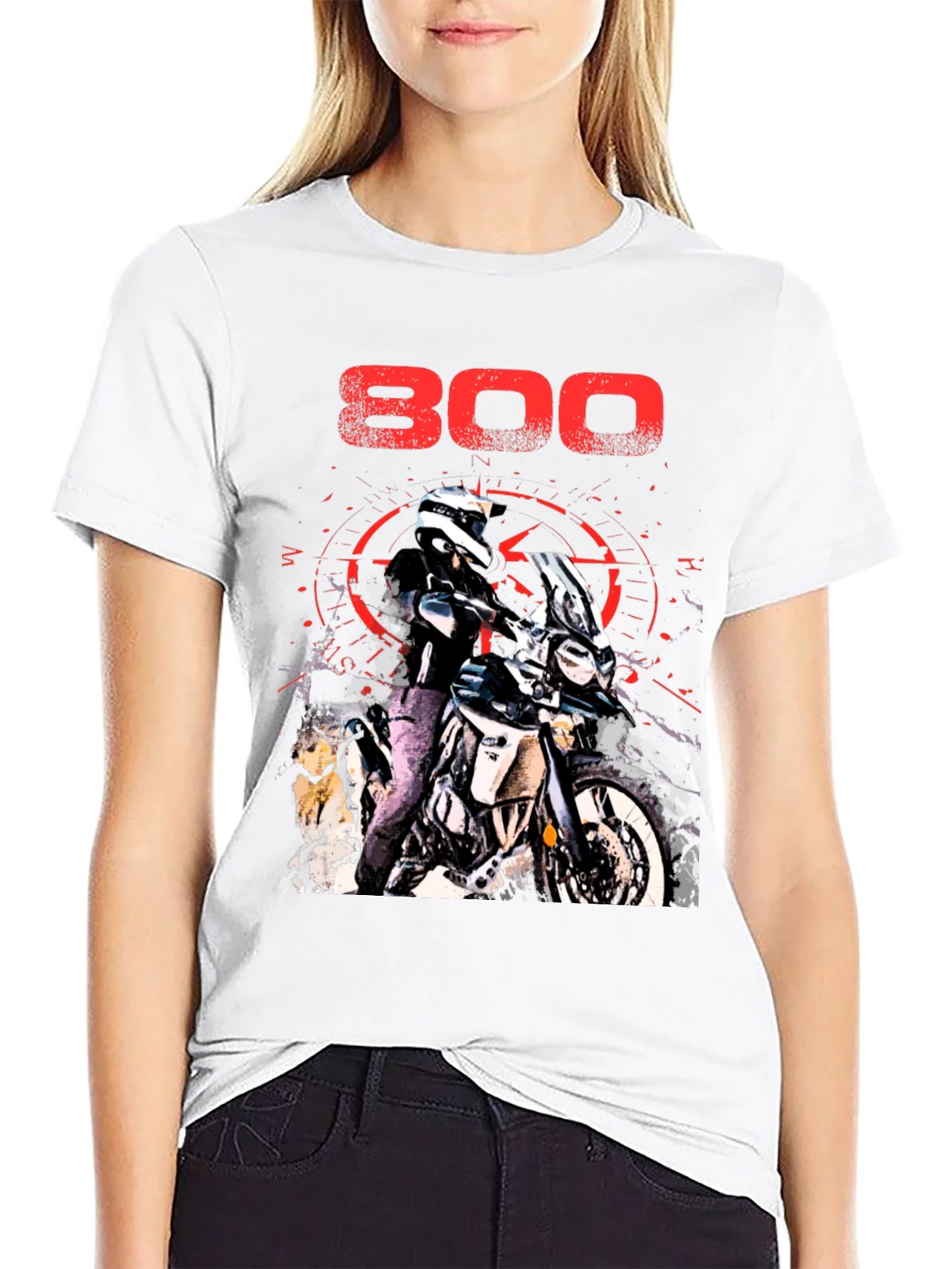 800 Motorcycle Graphic T-Shirt - Adventure Ready product image 8