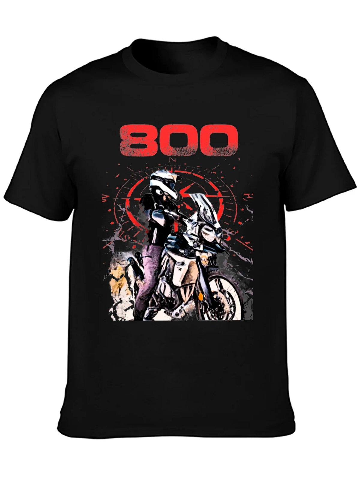 800 Motorcycle Graphic T-Shirt - Adventure Ready product image 3