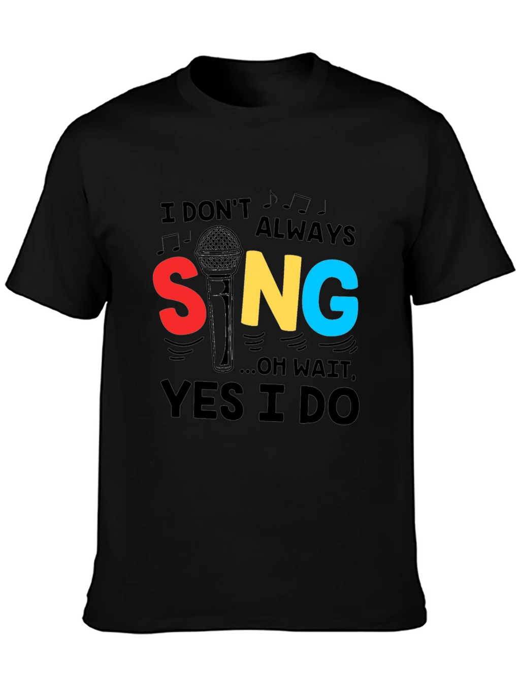 Singers Statement Black T-Shirt product image 2