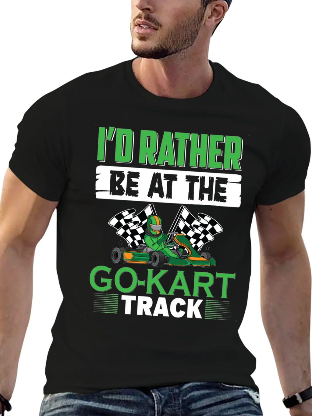 Go-Kart Track T-Shirt Racing Fan Apparel product image 6