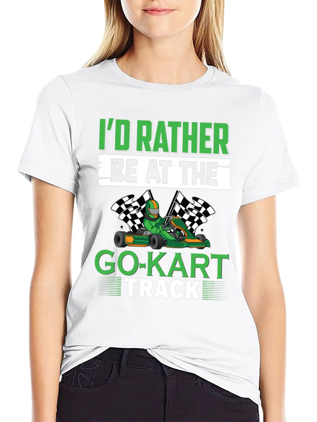 Go-Kart Track T-Shirt Racing Fan Apparel product image 8