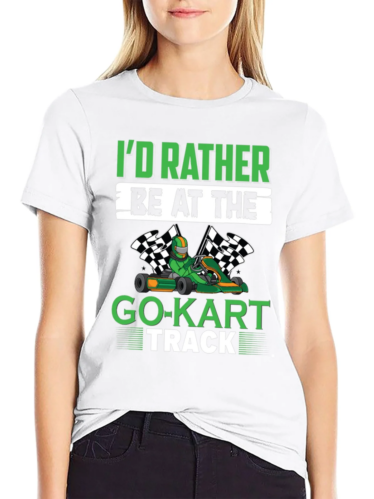 Go-Kart Track T-Shirt Racing Fan Apparel product image 8