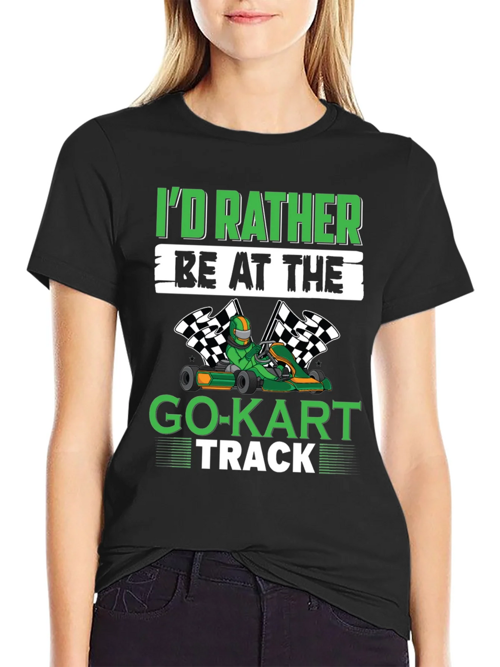 Go-Kart Track T-Shirt Racing Fan Apparel product image 2