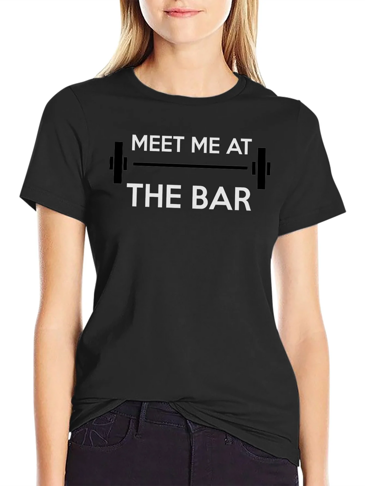 Meet Me At The Bar T-Shirt - Gym Workout Tee product image 2