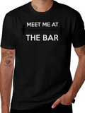 Meet Me At The Bar T-Shirt - Gym Workout Tee product image 1
