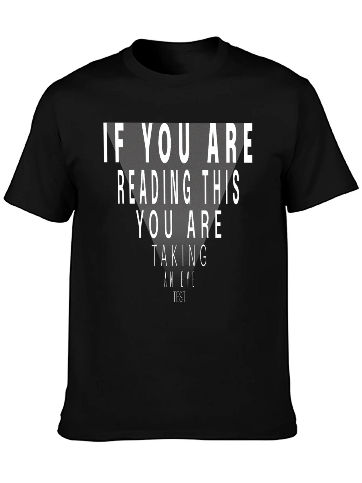 Eye Test T-Shirt - Funny Visual Acuity Chart Tee product image 1