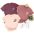 Custom Alphabet Shirt, Lettering T-Shirt, First Letter Of product image 1