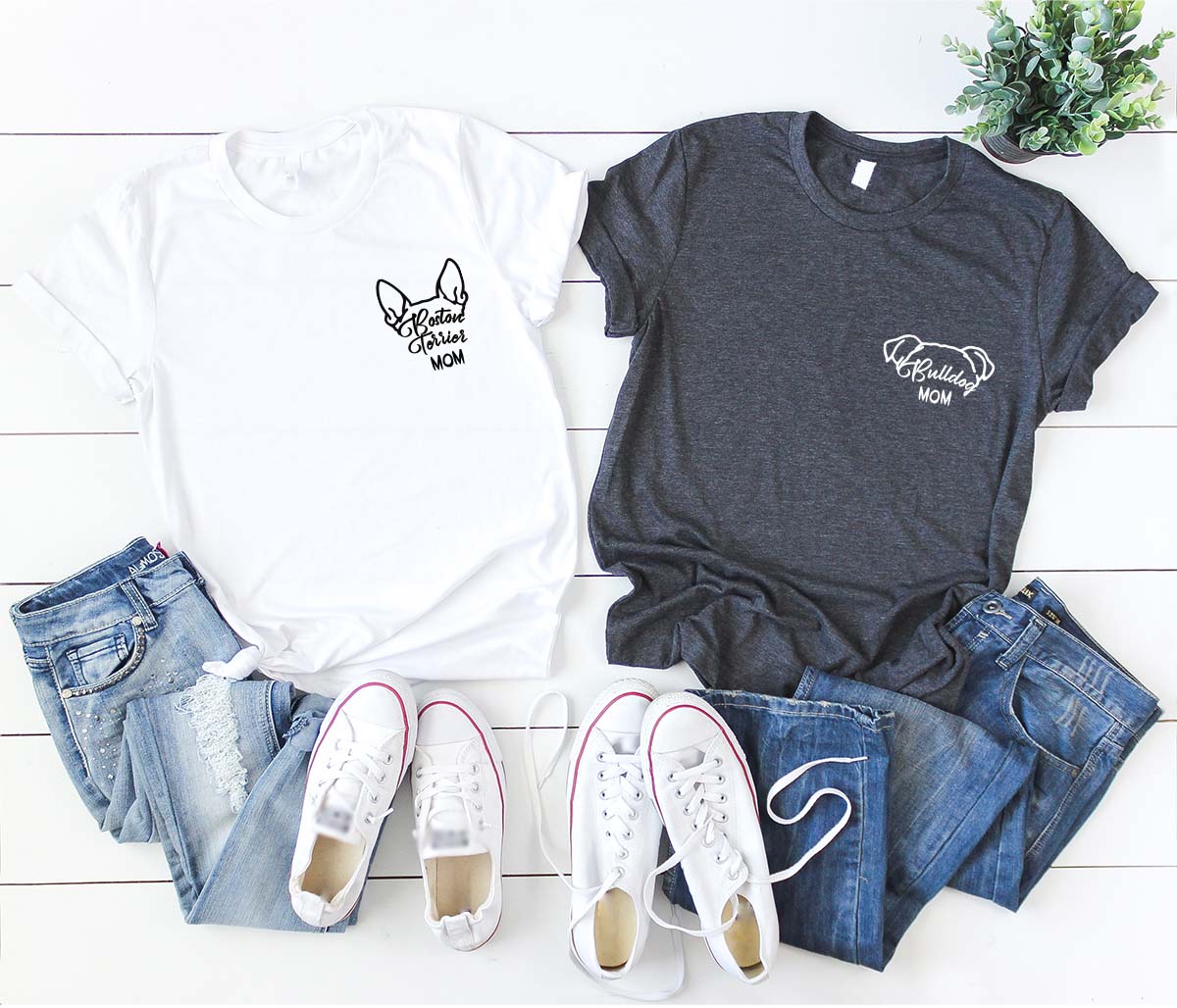 Pet Mom Shirt, Cat T-Shirt, Dog Funny Lover Tee product image 4